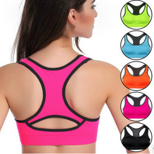 Women Sport Bras Seamless Yoga Shirts Sport Bra Top Comfortable Bra Push Up for Sports Sleep Fitness Clothing 5 Color