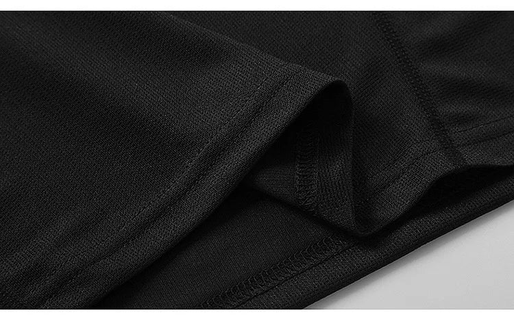 Plus Size 6xl 7xl 8xl 9xl Summer Big Tops Tees Quick Dry Slim Fit T-shirt Men Sport Mesh Short Sleeve Oversized Men's T Shirts
