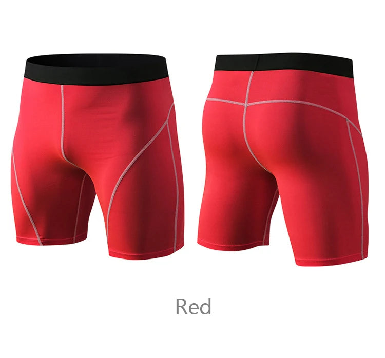 High Quality Sport Shorts Men Compression Shorts Jogging Fitness Short Training Short Legging Bottoms Pants Soccer Workout Short