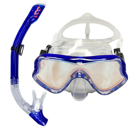 Professional diving mask snorkeling suit adult silicone skirt  goggles glasses swimming equipment.