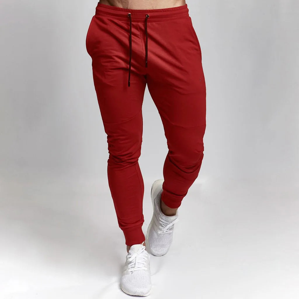 Men's Slim Jogger Pants, Tapered Athletic Sweatpants for Jogging Running Exercise Gym Workout