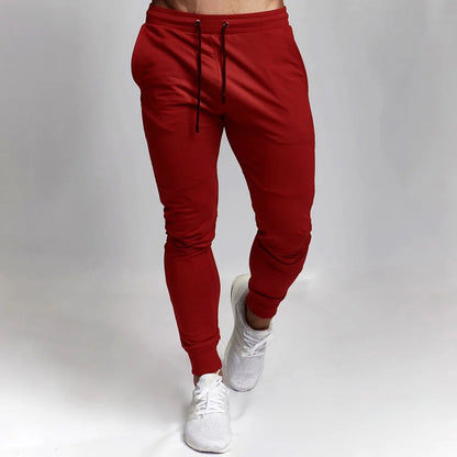 Men's Slim Jogger Pants, Tapered Athletic Sweatpants for Jogging Running Exercise Gym Workout