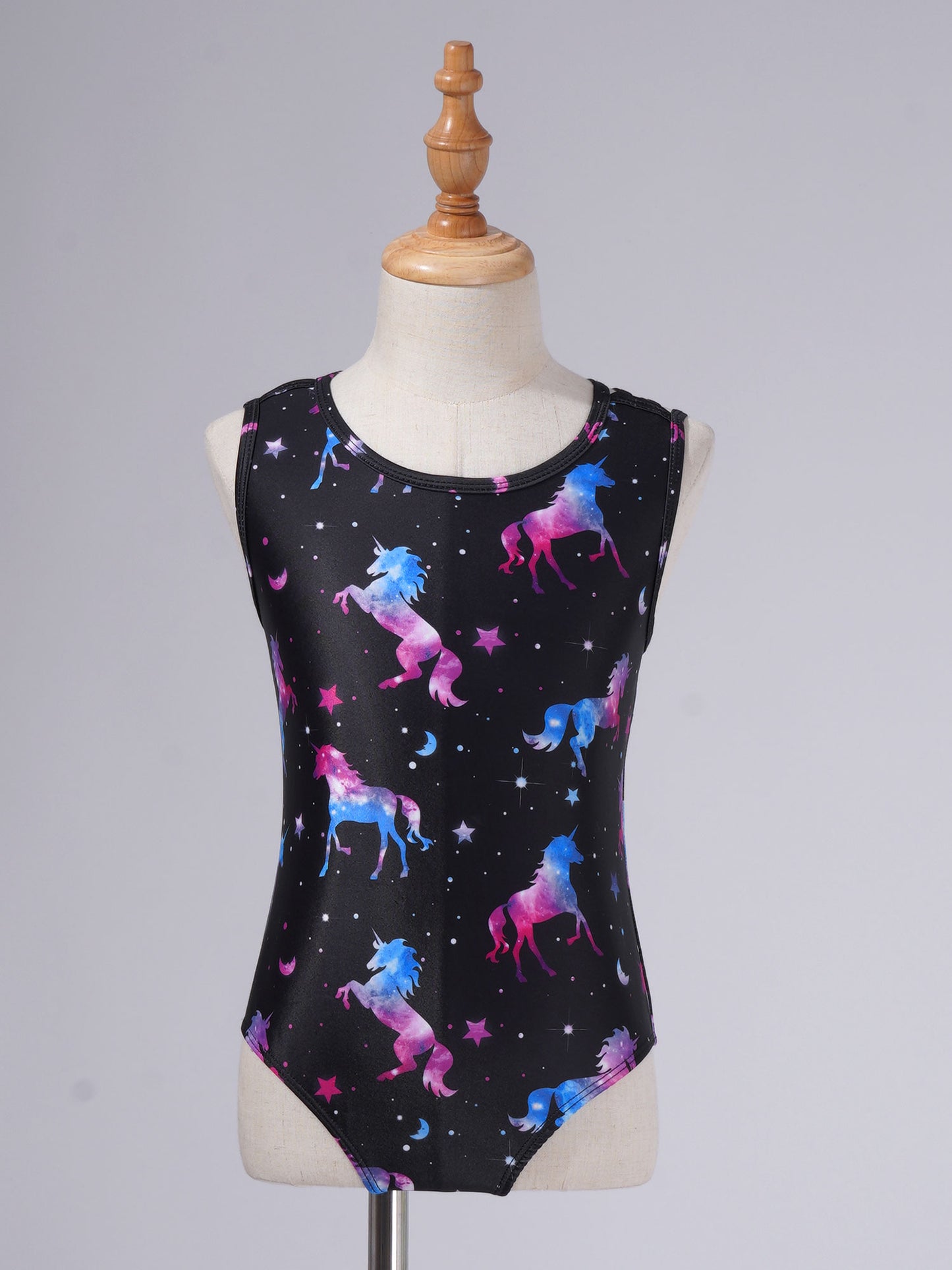 Kids Girls Print One-piece Swimsuit Fish Scales Mermaid Bodysuit Swimwear Pool Party Water Park Bathing Suit for Beach Vacation