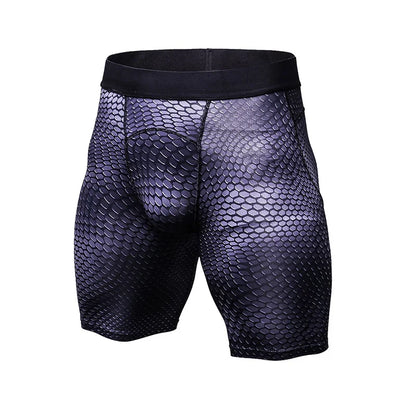 Men Gym Running Shorts Summer Sports Workout Short Pants Leggings Fitness Skinny Training Gym Base Layer Tights