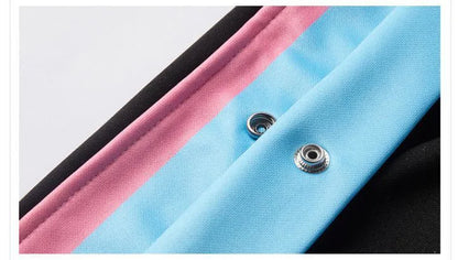 Harajuku Fashion Sports Men Pants Daily Outdoor Basketball Sweatpants Hollow Out Side Stripe Button Fly Design Creative Trousers