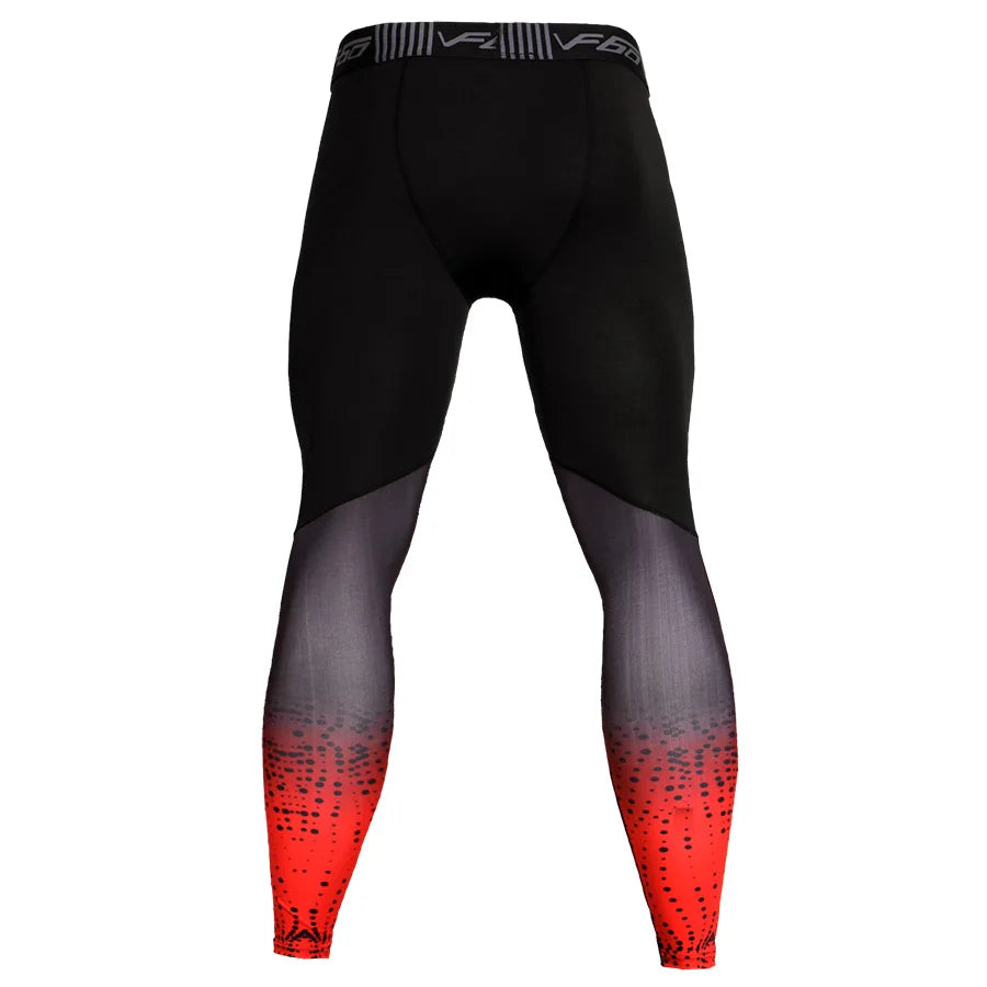 Men's Compression Pants Men Training Gym Leggings Bodybuilding Training Leggings Sport Pants Trousers Men Running Tights