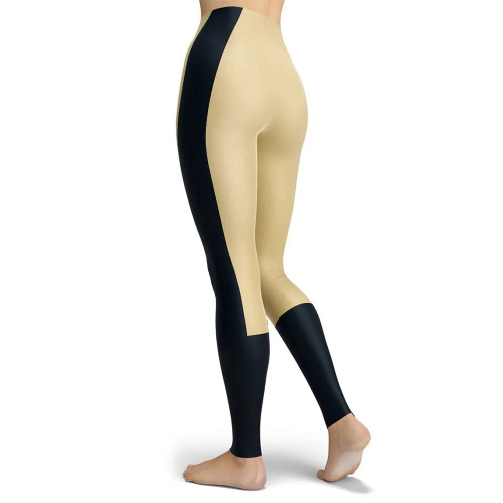 Women Legging Rainbow Stripe Printing Fitness leggings Fashion Slim High Waist Leggings Woman Pants