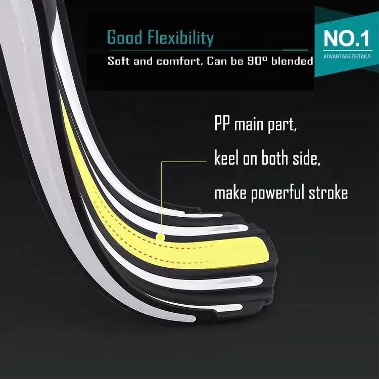 Scuba Diving Stainless Steel Spring Fin Straps Fins Adult Swim Shoes Silicone Long Snorkeling Monofin Dive Flippers