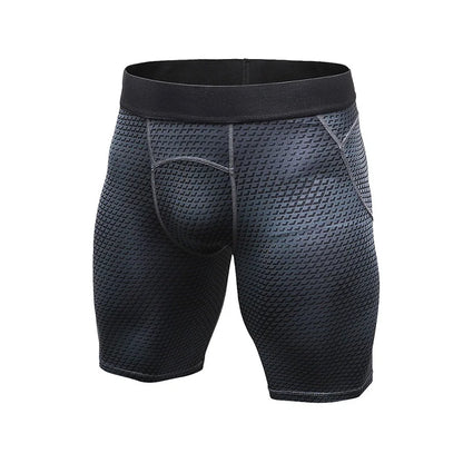 Men Gym Running Shorts Summer Sports Workout Short Pants Leggings Fitness Skinny Training Gym Base Layer Tights