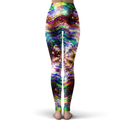 Colorful psychedelic Style Fashion Women Leggings Fashion 3D Printed Paint Leggings Elastic Female Skinny Leggings