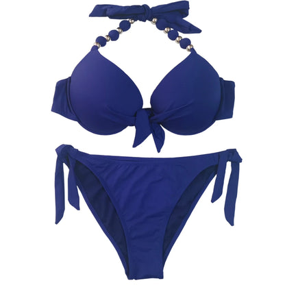 Women Bikini Offer Combined Size Swimsuit Push Up Bikini Sets Brazilian Bathing Suits Swimwear Female XXL