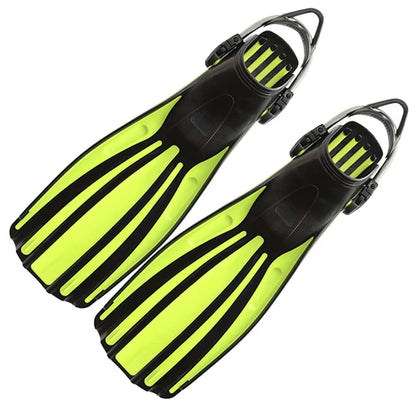 Scuba Diving Stainless Steel Spring Fin Straps Fins Adult Swim Shoes Silicone Long Snorkeling Monofin Dive Flippers