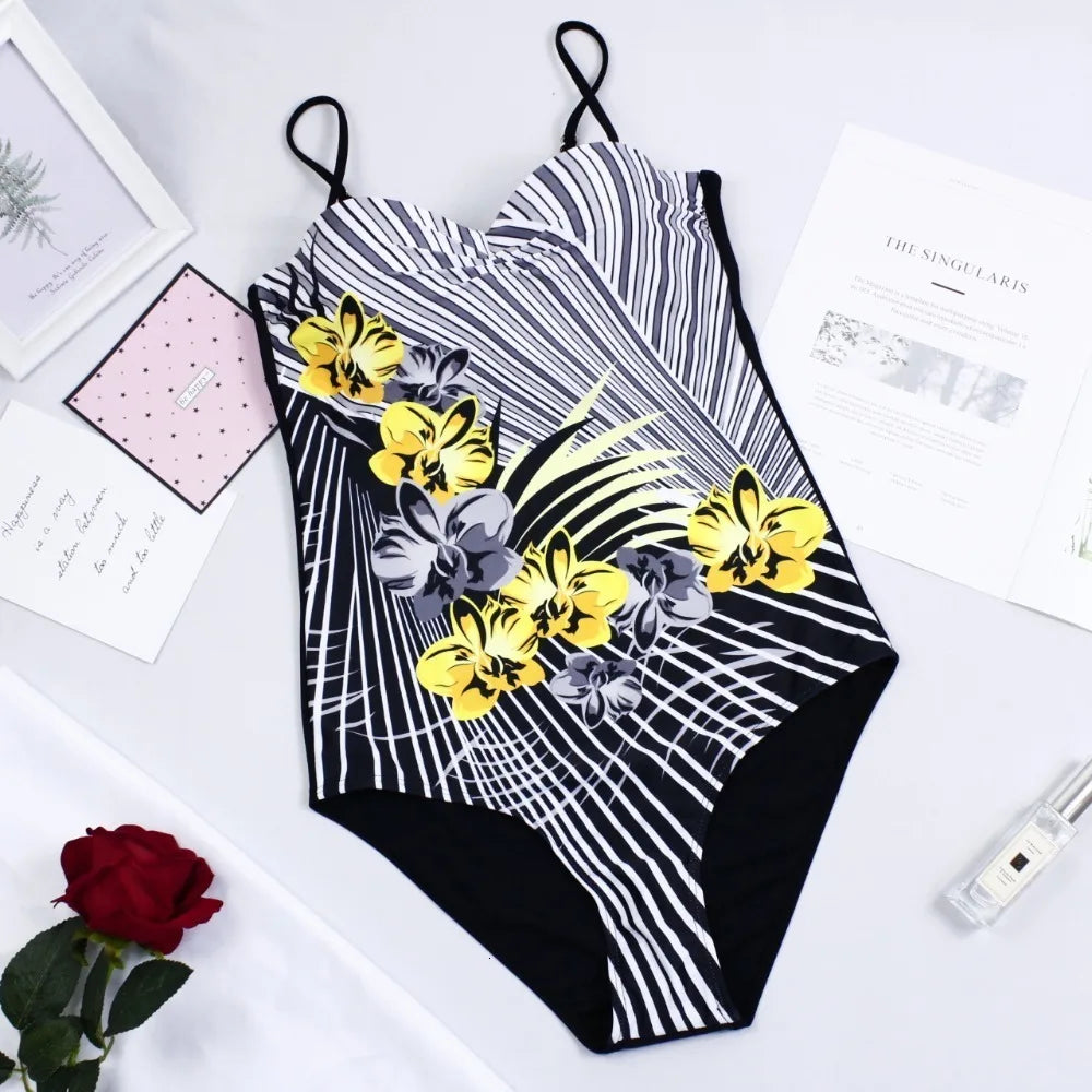 One-Piece Colourful Swimsuits Swimwear Women Swimming Suits Multi Choice