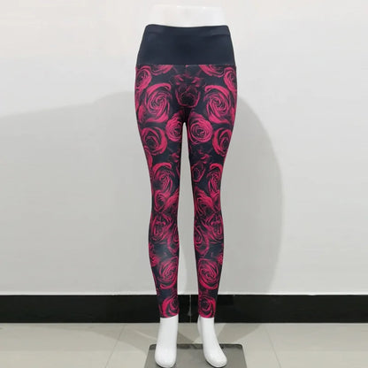 Leggings Women High Waist Yoga Pants Seamless Push Up Multiple Colourful Designs
