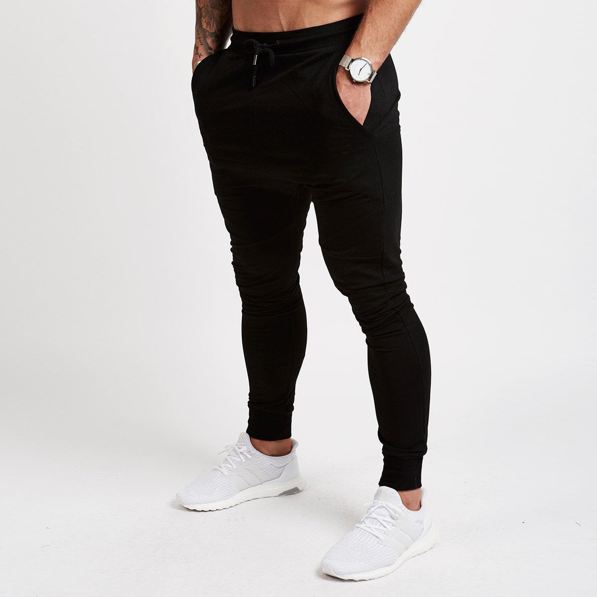 Men's Slim Jogger Pants, Tapered Athletic Sweatpants for Jogging Running Exercise Gym Workout