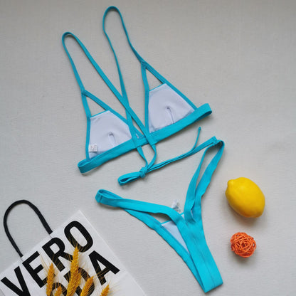 Extreme Mini Micro Thong Bikini Women Swimsuit Female Swimwear Two Pieces Bikini Set String Bathing Suit Swim Lady