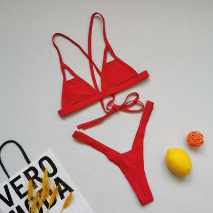 Extreme Mini Micro Thong Bikini Women Swimsuit Female Swimwear Two Pieces Bikini Set String Bathing Suit Swim Lady
