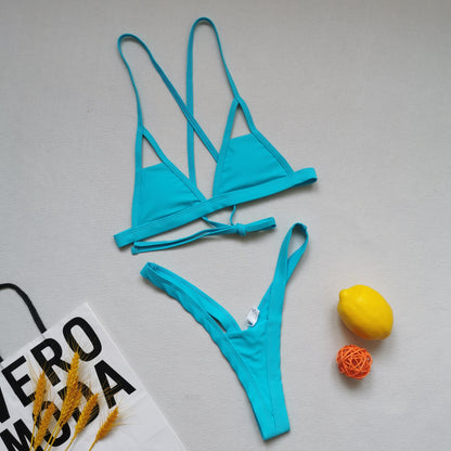 Extreme Mini Micro Thong Bikini Women Swimsuit Female Swimwear Two Pieces Bikini Set String Bathing Suit Swim Lady