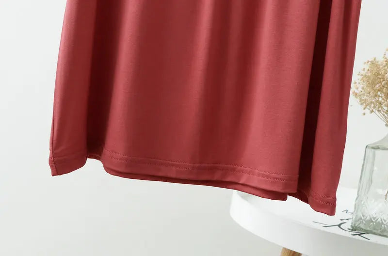 Large size Tank Tops Loose Folds Summer women Modal sleeveless Tshirts Solid color Homewear Top Bottoming Vest XL to 6XL