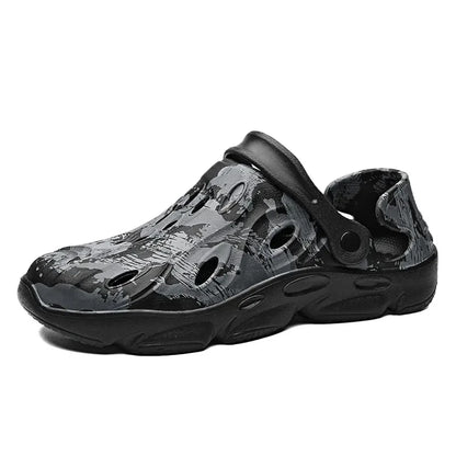 Men Clogs Beach Sandals Summer Garden Shoes Clog Lightweight