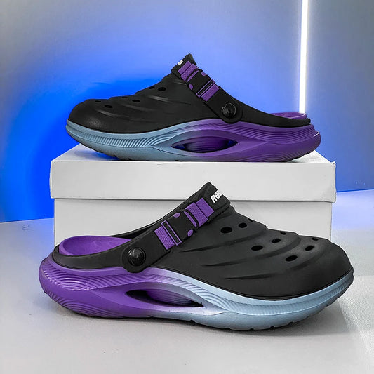 Mens Sandals Summer Casual Clogs for Men Ultra Soft Thick Bottom Beach Shoes Men Outdoor Sports Sandal Fashion Slippers