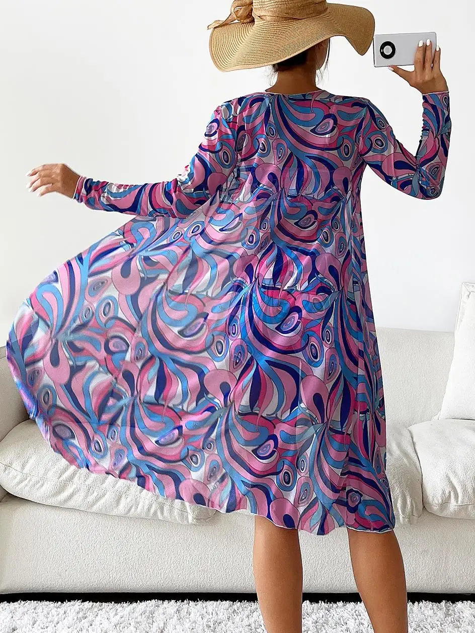 3 Pieces  Print Bikini Women High Waist Swimsuit Cover Up Swimwear Female Lady Bathing Suit Swimming Summer Beachwear