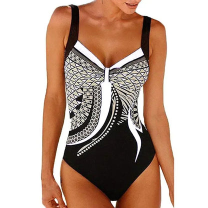 Colourful V Neck One-Piece Swimsuits Swimming Suit For Women Bodysuit Women Female Swimwear