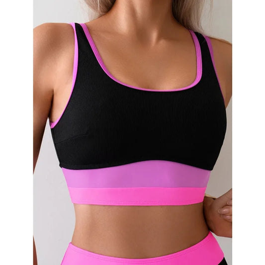 Vintage Patchwork Design Push Up Bikini Women Split Backless High Waist Swimsuit 2 Piece Summer Beach Pool Bathing Suit