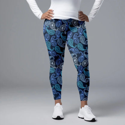 Fitness Leggings High Waist 3D Flowers Pattern Digital Print Casual Trousers Woman's Leggings