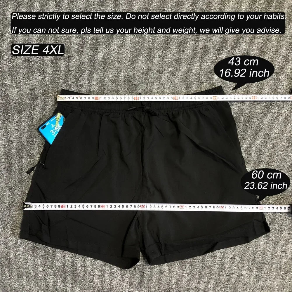 Mermaid Curve Men's Sports Pants Breathable Tennis Shorts Quick-drying Badminton Trousers Outdoor Running Fitness Shorts
