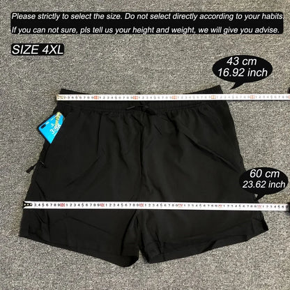 Mermaid Curve Men's Sports Pants Breathable Tennis Shorts Quick-drying Badminton Trousers Outdoor Running Fitness Shorts