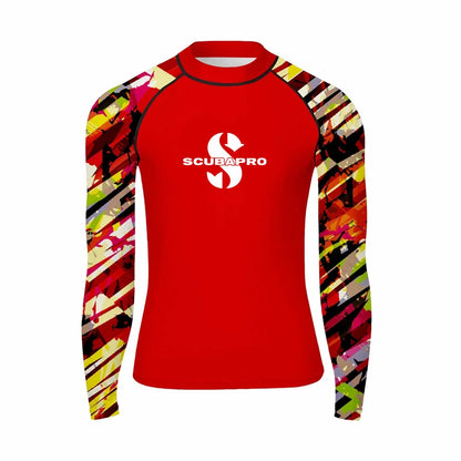 Diving T-Shirt Tight Long Sleeve Men's Rash Guard Swimwear Surf Clothing Beach UV Protection Tops Surfing Sportswear