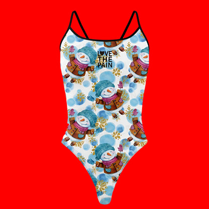 Love The Pain Women One-Piece Beachwear Triathlon Functional Training Swimwear