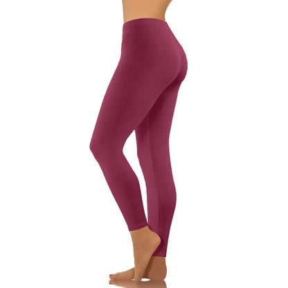 Women Elastic Waist Casual Leggings Large Shinny Legging High Stretch Leggings Gym Pants Workout Workout Leggings Yoga Pants