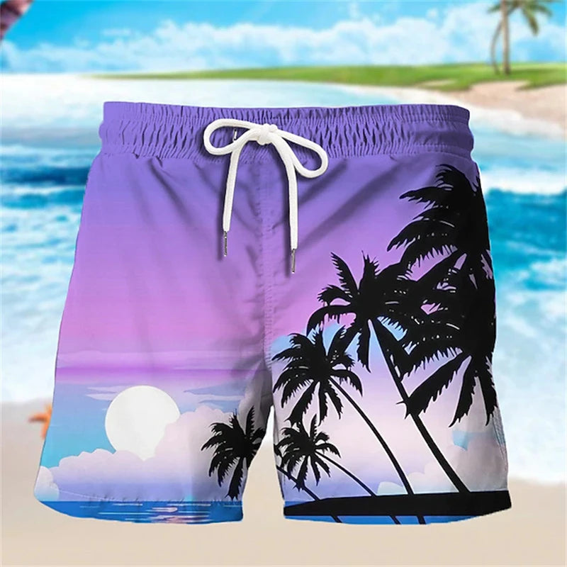 Animal Fish 3d Y2k Shorts Men Sea Creature Graphic Beach Shorts Kid Loose Casual Swimsuit Sports Pants Fashion Hawaii Swim Trunks
