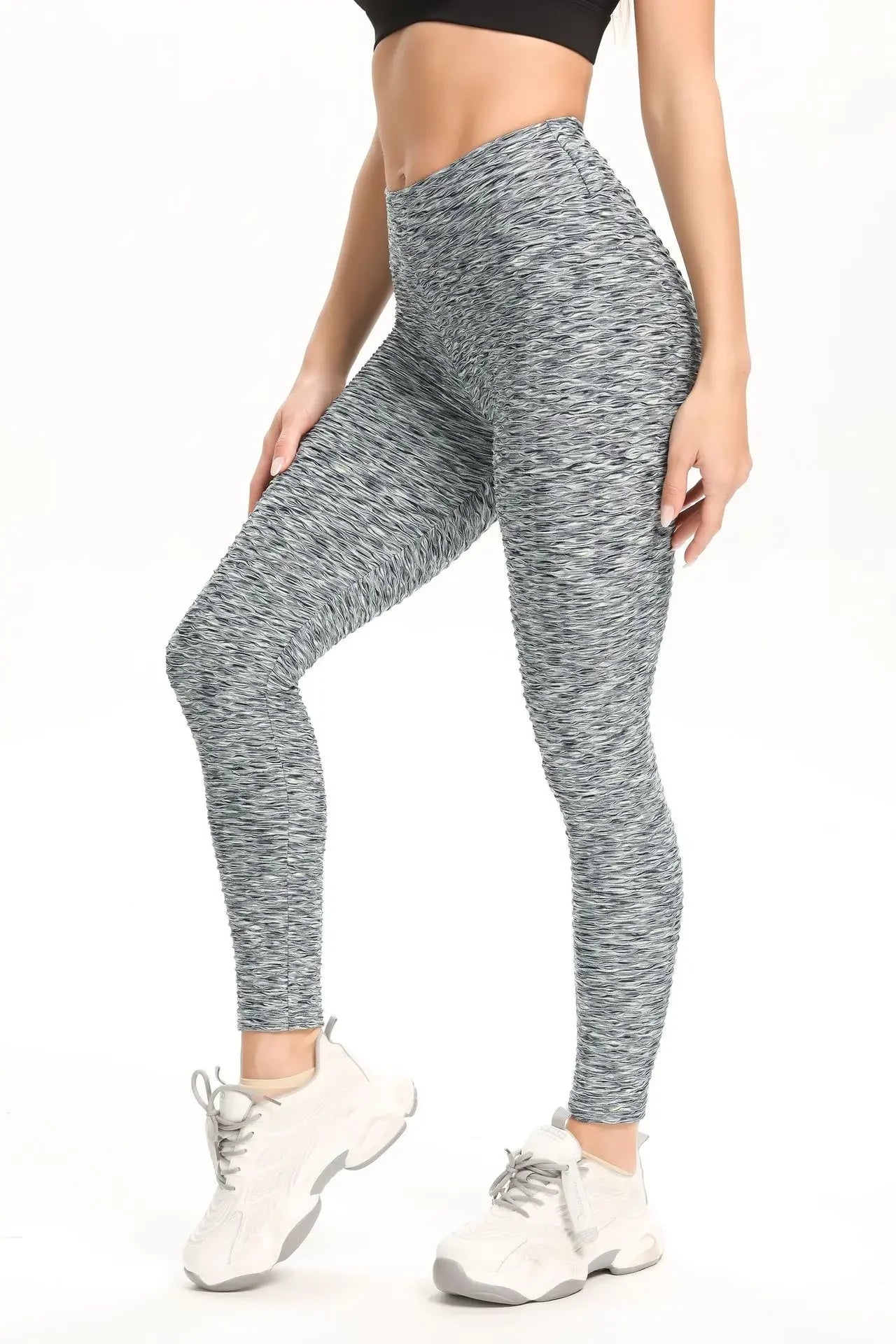 Sports Fitness Peach Lifting Hip Yoga Gym Pants Workout Booty Scrunch Butt Leggings Seamless Lift Low Waist for Women