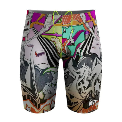 Boys Jammers Sports Surf Shorts Mens Summer Trunks Swimwear Training Swim Shorts Trunks Swimsuits Beach Swimming Pants