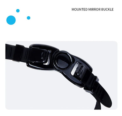 Professional Adult Anti-fog Swimming Goggles with Earplugs Men Women Swim Leak Proof Adjustable UV Protection Eyewear