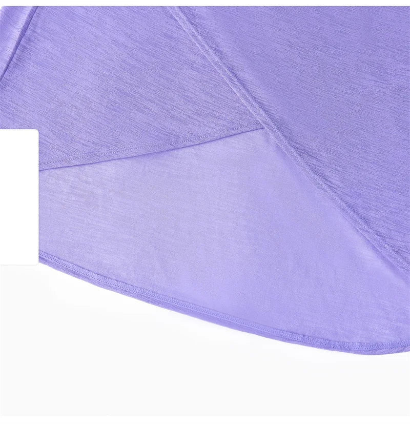 Aiithuug Breathable Mesh Yoga Short Sleeve Crisscross Back Yoga Short Sleeve Blouse Quick Dry Gym Shirt Casual Cutout Back Yoga