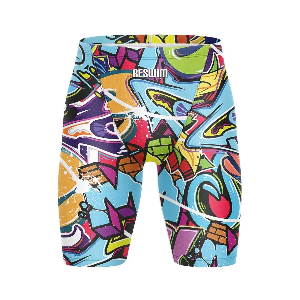 Swimming Trunk Swimwear Men's Beach Swim Surfing Sports Shorts Boys Swim Jammer Swimsuit Shorts Summer Quick Dry Bathing Suit