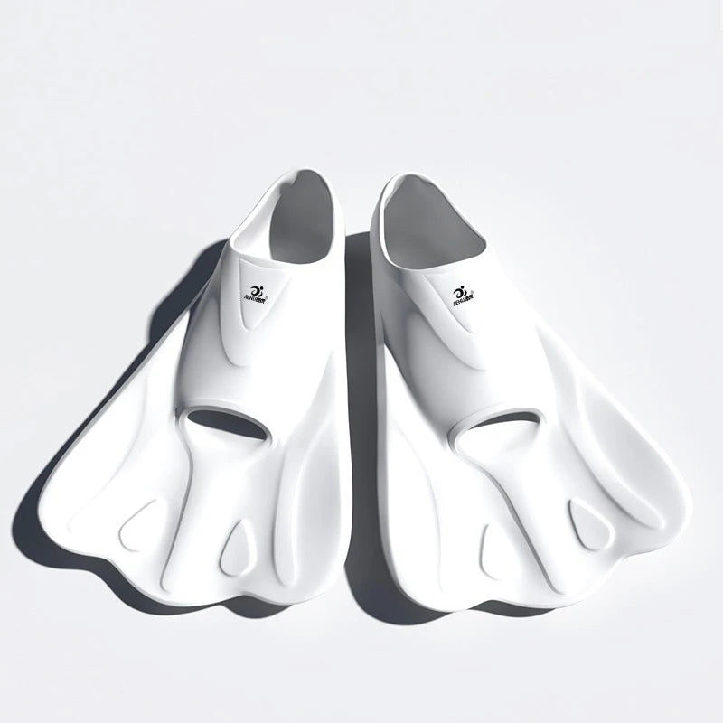 Adult Teens Kids Childrens Professional Snorkeling Diving Swimming Fins Frog Silicone Short  Flippers Diving Scuba Equipment