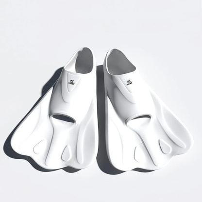 Adult Teens Kids Childrens Professional Snorkeling Diving Swimming Fins Frog Silicone Short  Flippers Diving Scuba Equipment