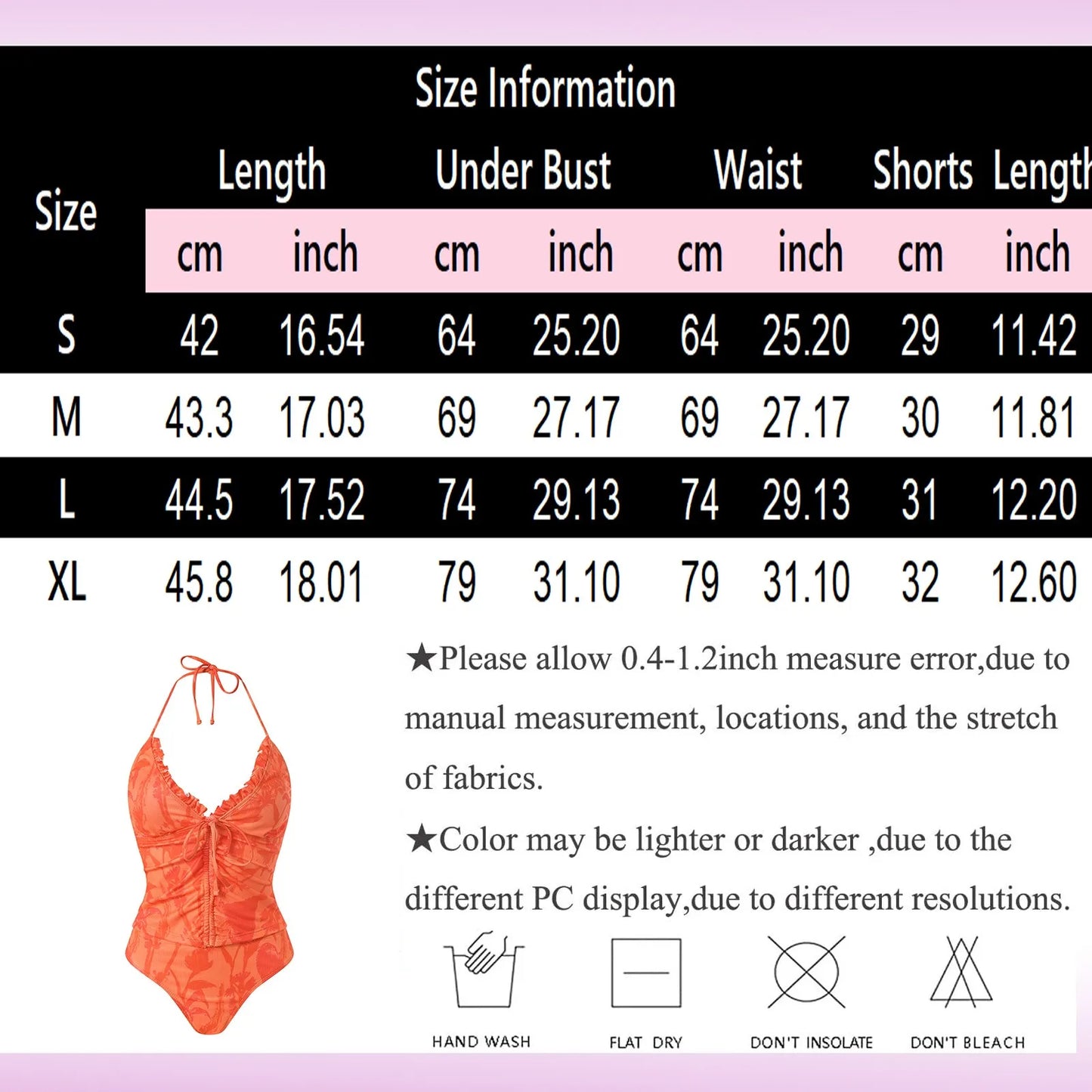 Women's One Piece Drawstring Swimsuits Tie Back Bathing Suit Push Up One-Piece Swimwear Monokini Summer Swimming Wear Bathers
