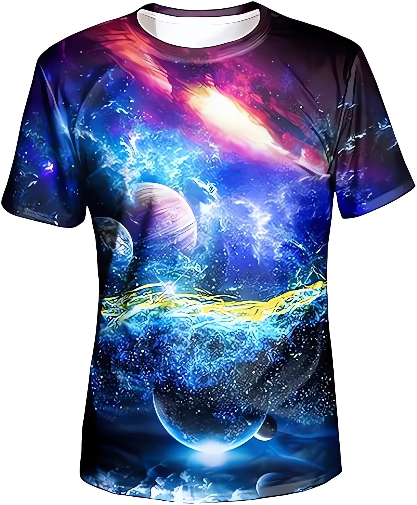 Neutral Color 3D Pattern T-shirt Sleeve with Round Neck Digital Design Suitable for Young People's Fashion and Trendy Comfort