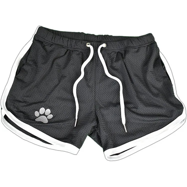 Training Exercise Shorts Solid Fitness Territory Sports Swimming Shorts Men Running Gym Quick-Drying Tie Plus Size Sportwear