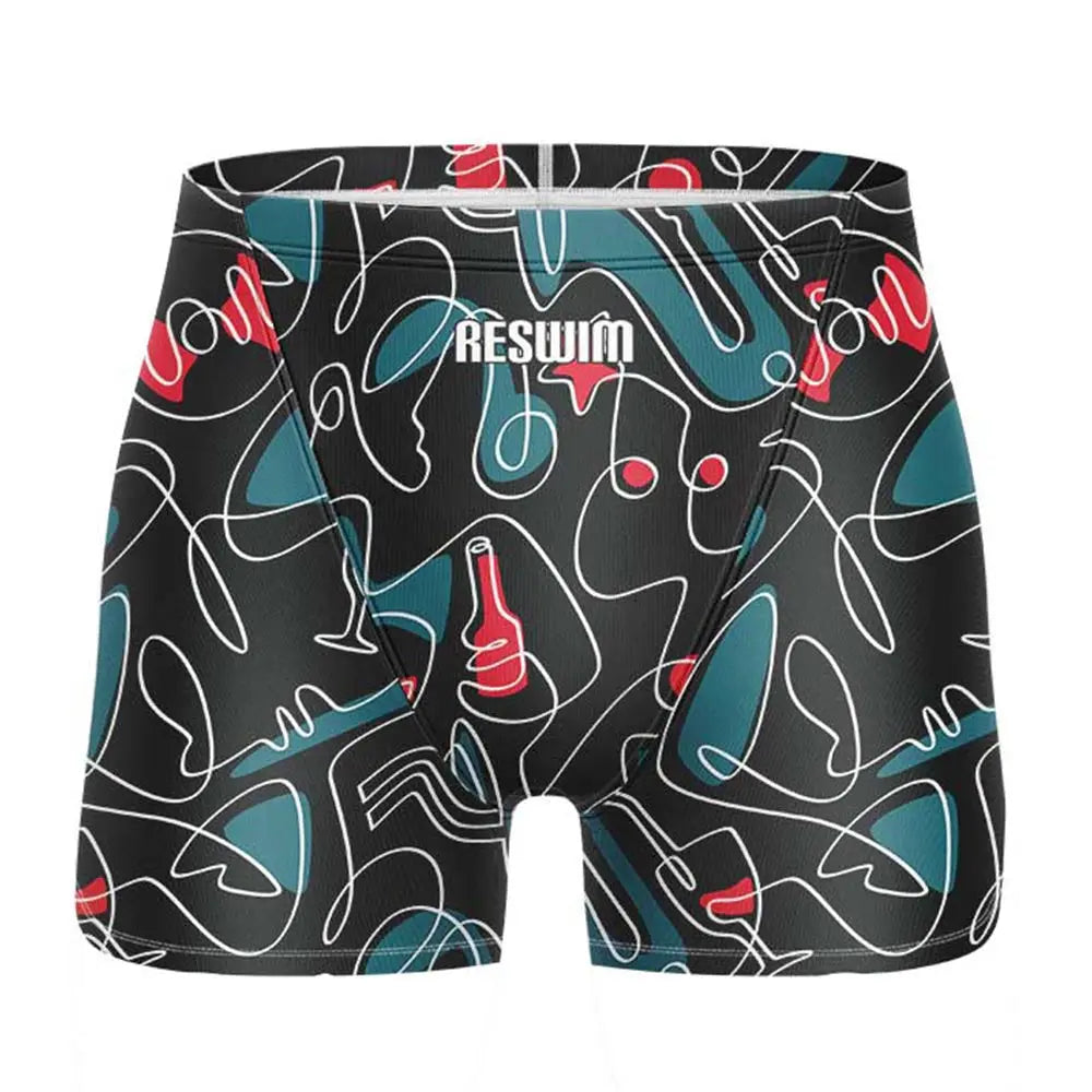 Men's Printed Swim Jammers