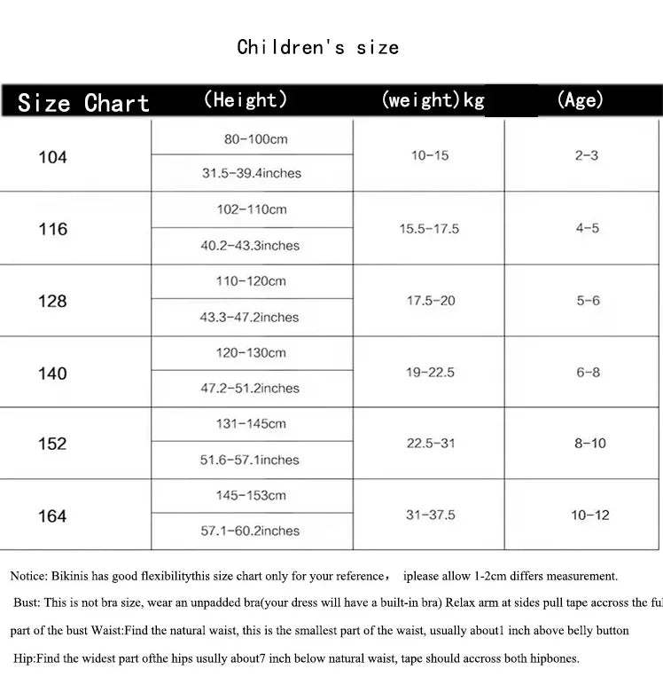 Girls Swimsuit Summer One Piece Bathing Suit Baby Swimwear Kids Girl Bikini Sets Children's Swimming Clothes Beachwear