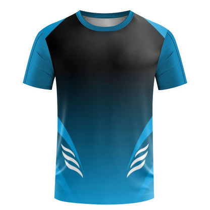 Breathable Men's T-shirts Ultrathin Women's Training Badminton Jersey Table Tennis Jersey Boys' Running Short sleeve