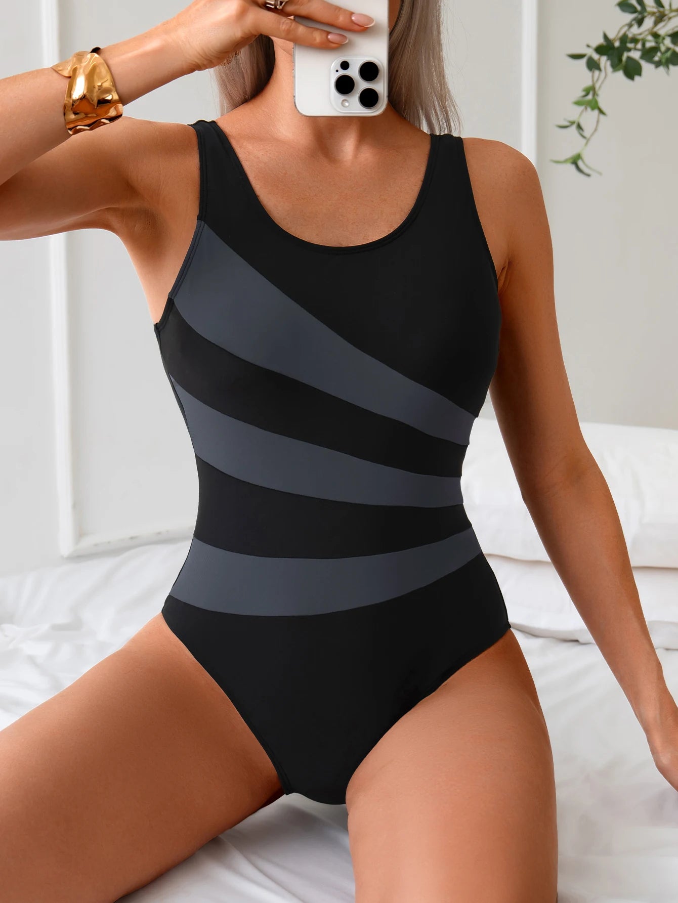 One Piece Swimsuits Closed Women's Swimwear Sports For Swimming Wear Body Bathing Suits Beachwear Pool Bather