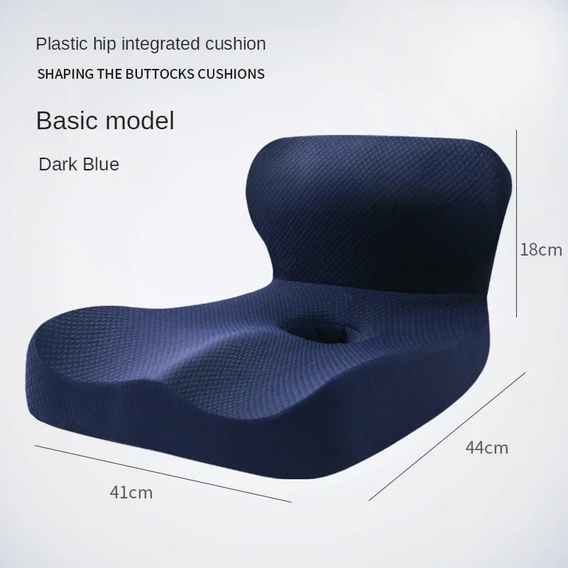 Upgrade "L" Shape Memory Foam Orthopedic Cushion Comfort Ergonomic Design Back Coccyx Pillow Car Seat Office Chair Pain Relief